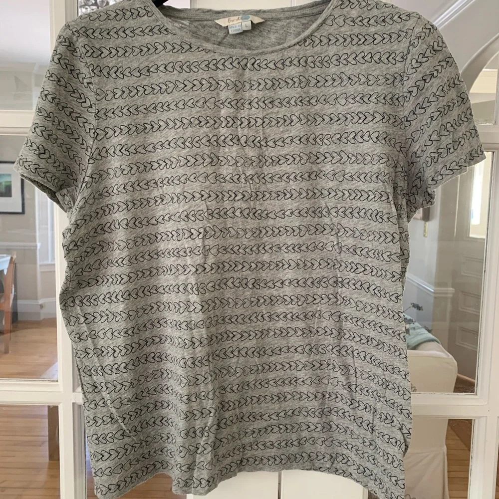 Boden Gray Short Sleeve Tee - Picture 1 of 6
